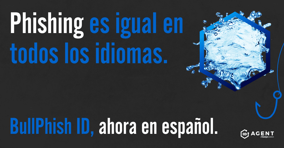 Phishing is the same in any language in Spanish