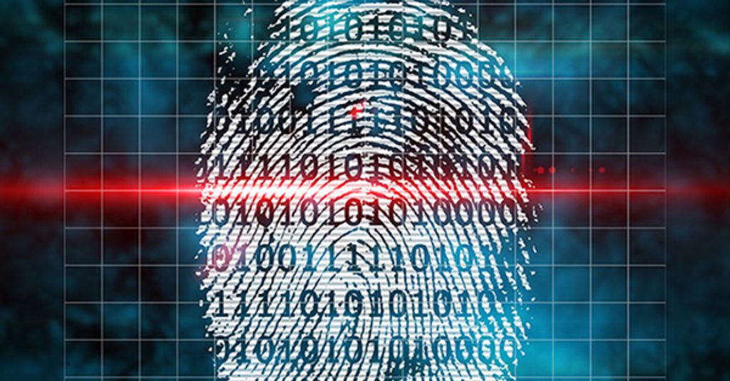 healthcare cyberattacks are sometimes caused by dark web information represented by a thumbprint and computer code